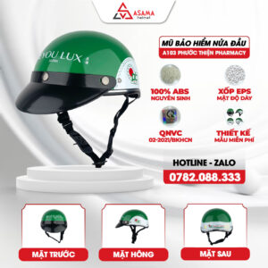 Mũ bảo hiểm nửa đầu A103 Phước Thiện Pharmacy