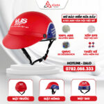 Mũ bảo hiểm nửa đầu A103 Anh văn Hội Việt Mỹ