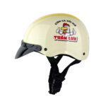 Mũ bảo hiểm nửa đầu A104 Cơm gà Tuấn Lưu