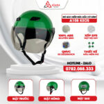Mũ bảo hiểm nửa đầu có kính A108 KEOS