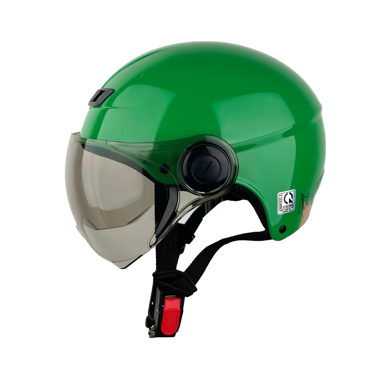 Mũ bảo hiểm nửa đầu có kính A108 KEOS