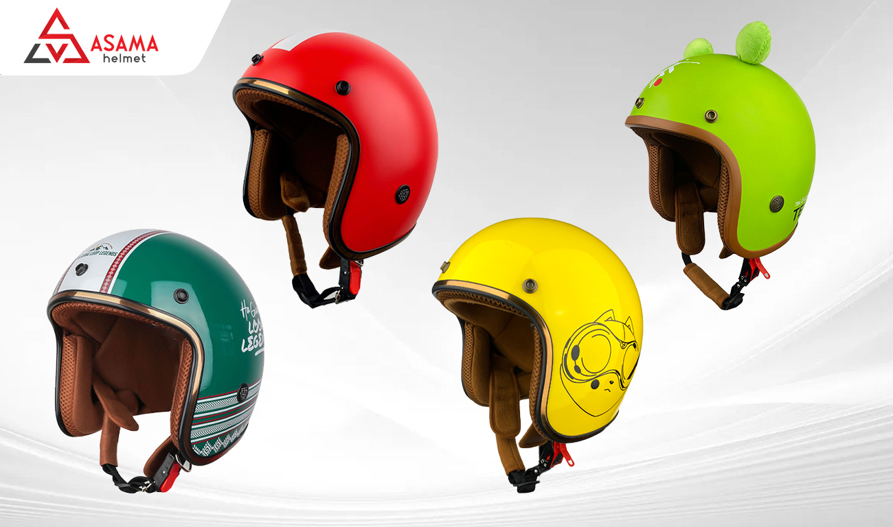 Mũ 3/4 đầu in logo làm quà tặng tri ân