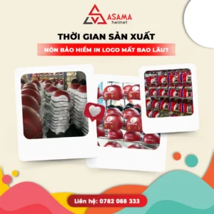 Thời Gian Sản Xuất Nón Bảo Hiểm In Logo Bao Lâu? Dự Trù Thế Nào?