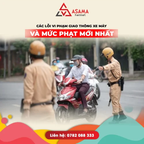 Tìm hiểu các lỗi vi phạm giao thông xe máy và mức phạt năm 2026