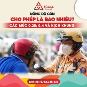 Nồng độ cồn cho phép là bao nhiêu? Các mức 0,25; 0,4 và kịch khung