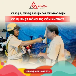 Xe đạp, xe đạp điện và xe máy điện có bị phạt nồng độ cồn không?