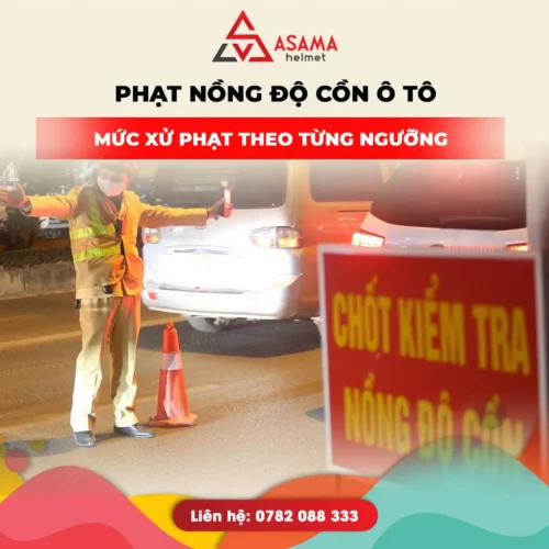 Phạt nồng độ cồn ô tô: Mức xử phạt theo từng ngưỡng