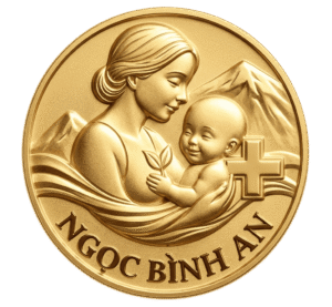 Logo Phụ sản Ngọc Bình An