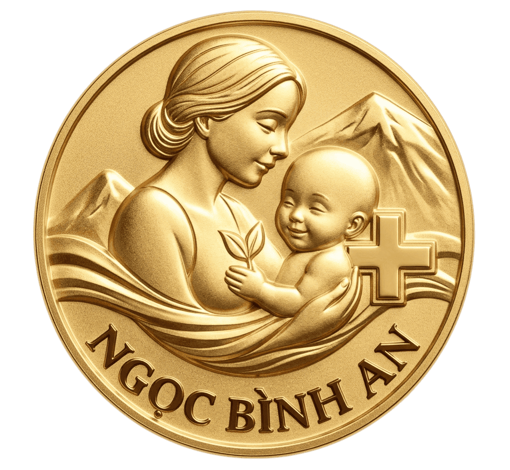 Logo Phụ sản Ngọc Bình An