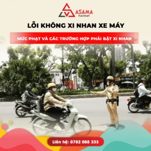 Lỗi không xi nhan xe máy phạt bao nhiêu? Các trường hợp phải bật xi nhan