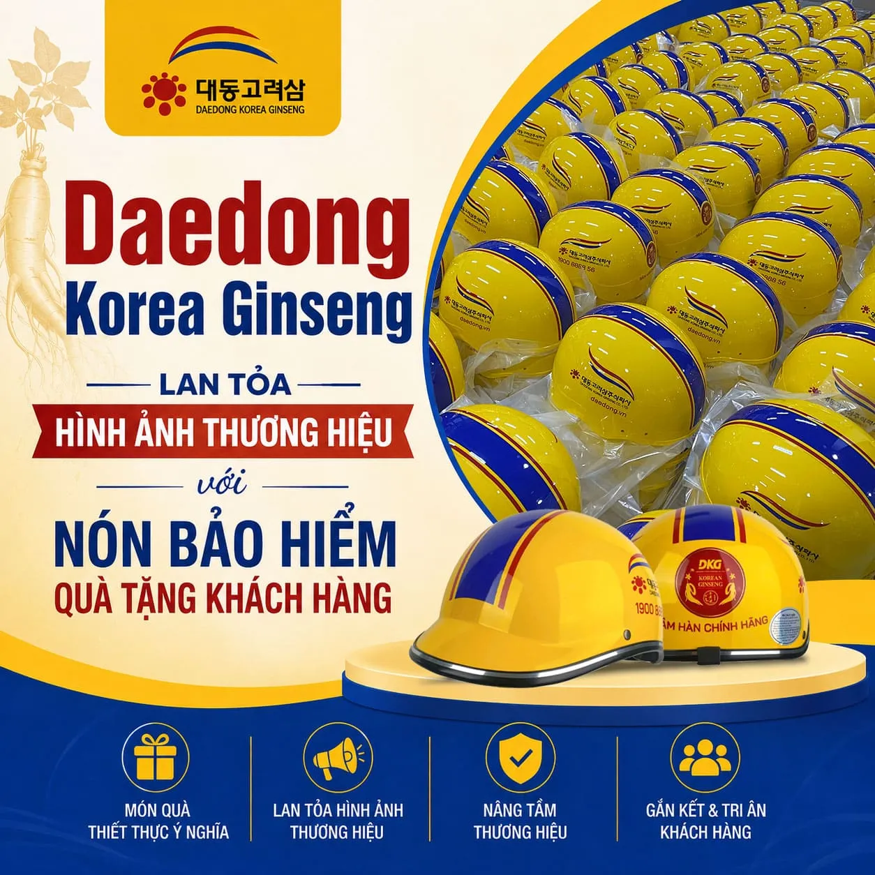 Mũ bảo hiểm Daedong Korea