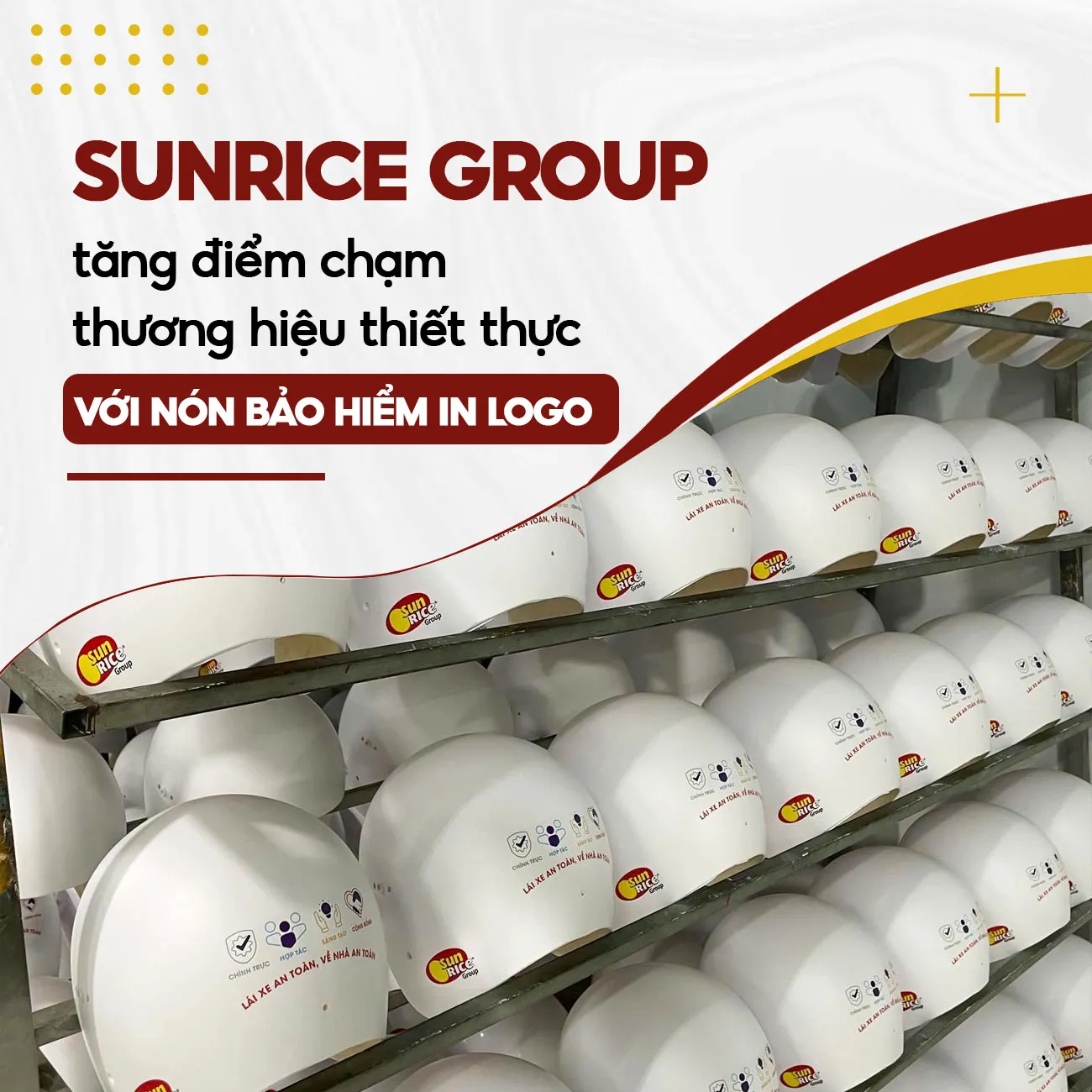 Nón bảo hiểm Tập đoàn SunRice Group