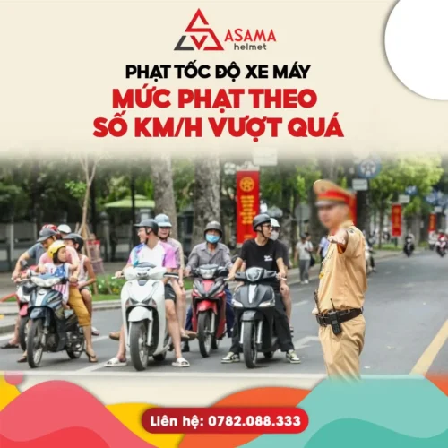 Phạt tốc độ xe máy 2026: Mức phạt theo số km/h vượt quá