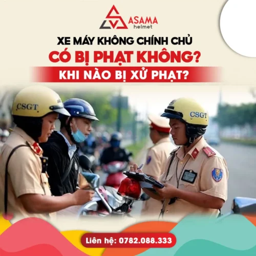 Xe máy không chính chủ có bị phạt không? Khi nào phải sang tên?