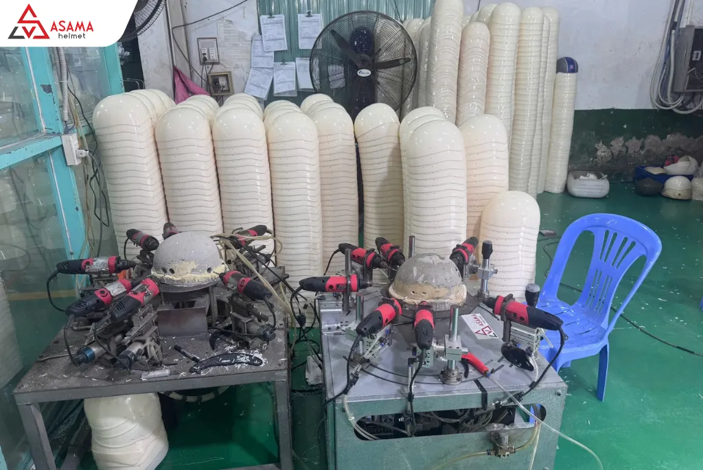Phôi nón từ nhựa ABS nguyên sinh chất lượng